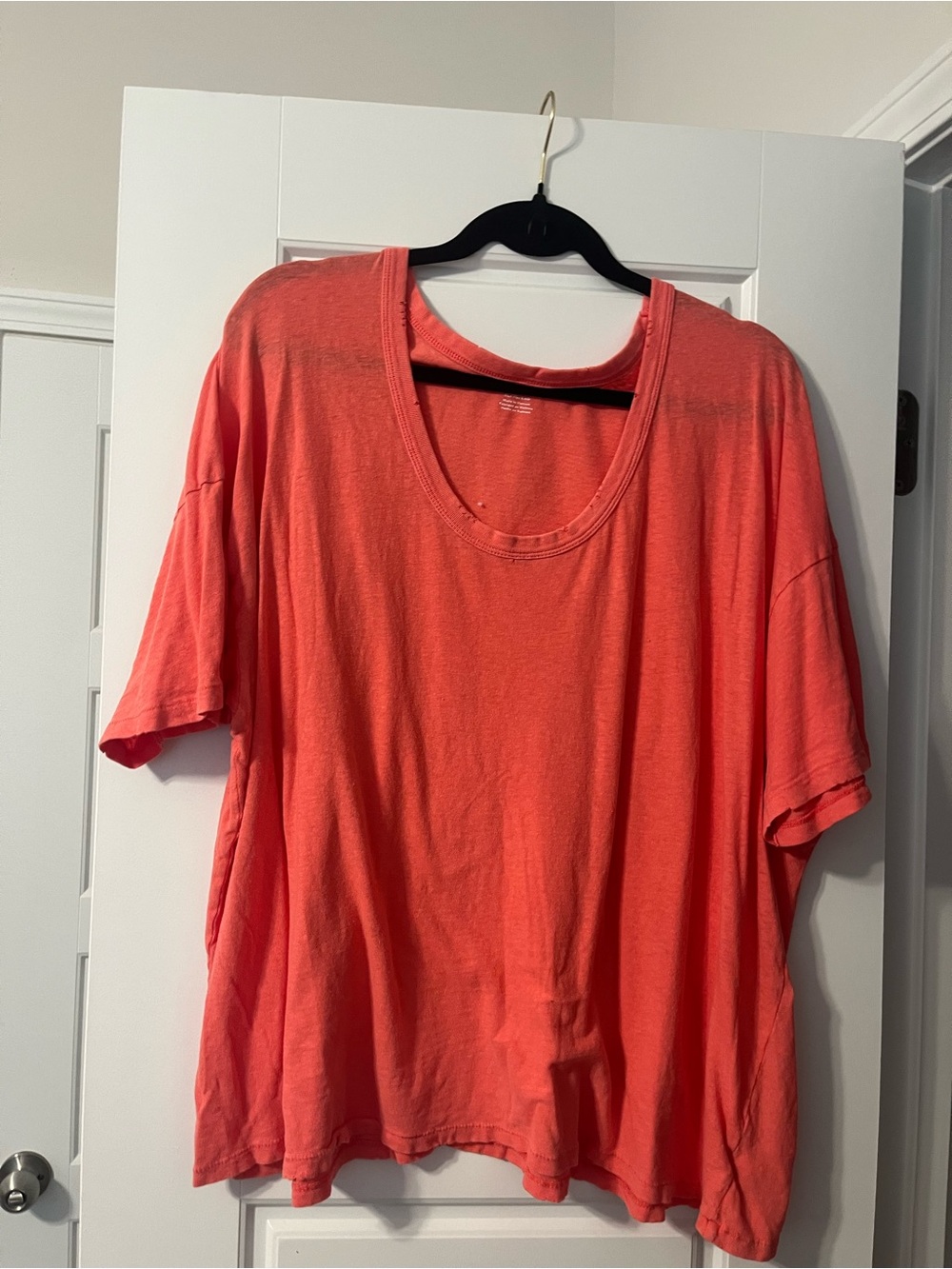 AEO oversized distressed tee